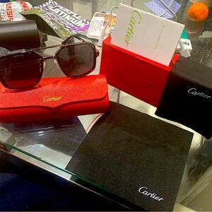 Cartier aviator sun glasses$18,000